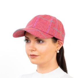 ハットマン・オブ・アイルランド Hatman of Ireland Baseball Cap - 100% Pure New Wool (US, Alpha, One Size, Pink)