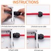 Meccion M32 Cable Gland 5 Pack IP68 Waterproof Nylon Cable