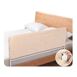 Mybow Bed Rail Cover, Bed Railing Cover for Elderly, Hospital Half Rail Covers - No Padded, Bedside Railing Protector for Seniors with Storage Pocket