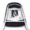 HONGK Chrome Flame Backrest Sissy Bar For 2001-2006 Honda Shadow