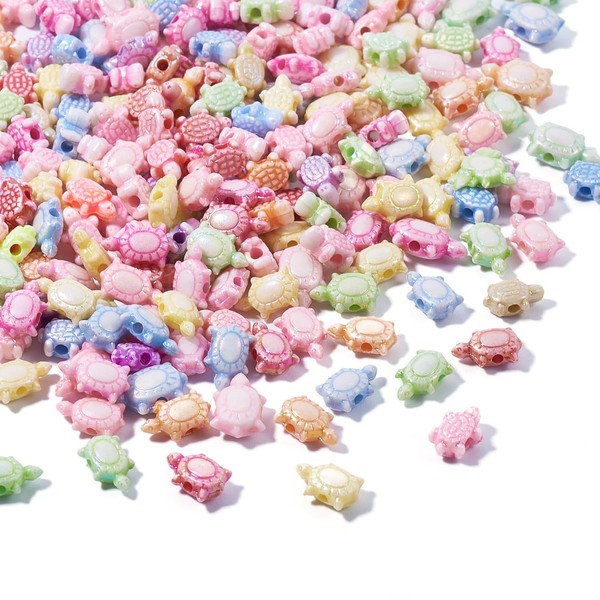 Sparkeads 40 G Turtle Beads for Bracelets,Marine Craft Beads,Beach Charm,Tortoise