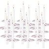 YOROXRG 200 pcs Church Candles with Drip Protectors for Devotional