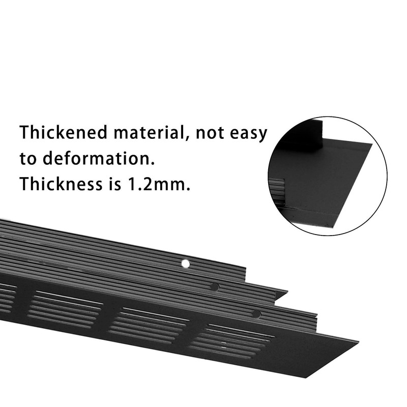 2PCS Air Vent Cover,TTZEZE Aluminium Alloy Rectangle Vent Covers for