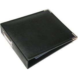 We R Memory Keepers Classic - Álbum de 3 anillas (piel, 15 x 15 cm), color negro