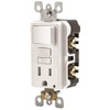 Leviton GFSW1-W Smartlockpro Tamper-Resistant Combo GFCI Receptacle & Switch with