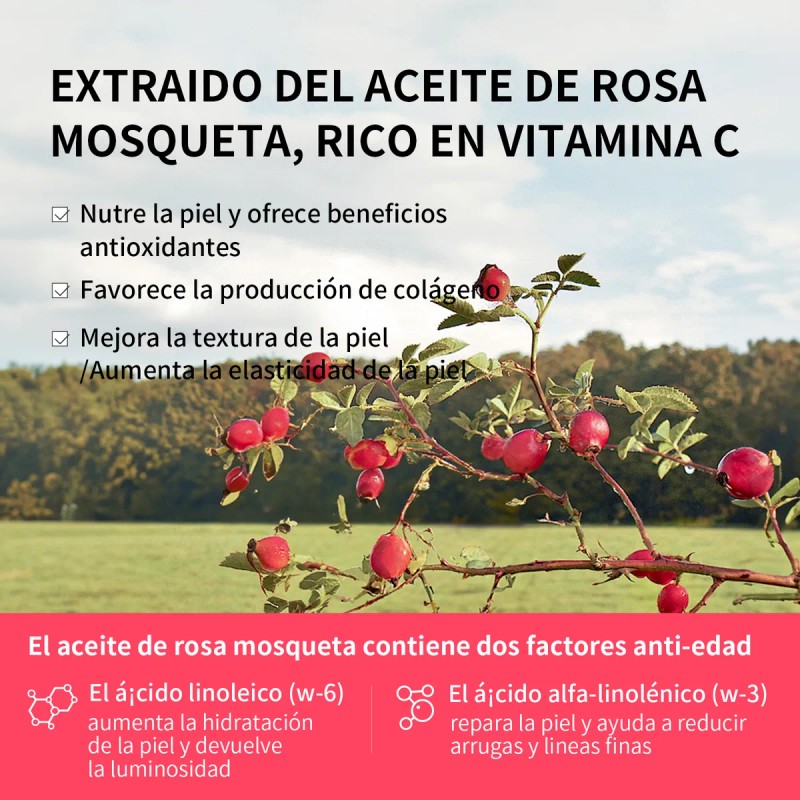 Set Quiyum Rosehip 5 Pzs Cuidado De La Piel Hidratante