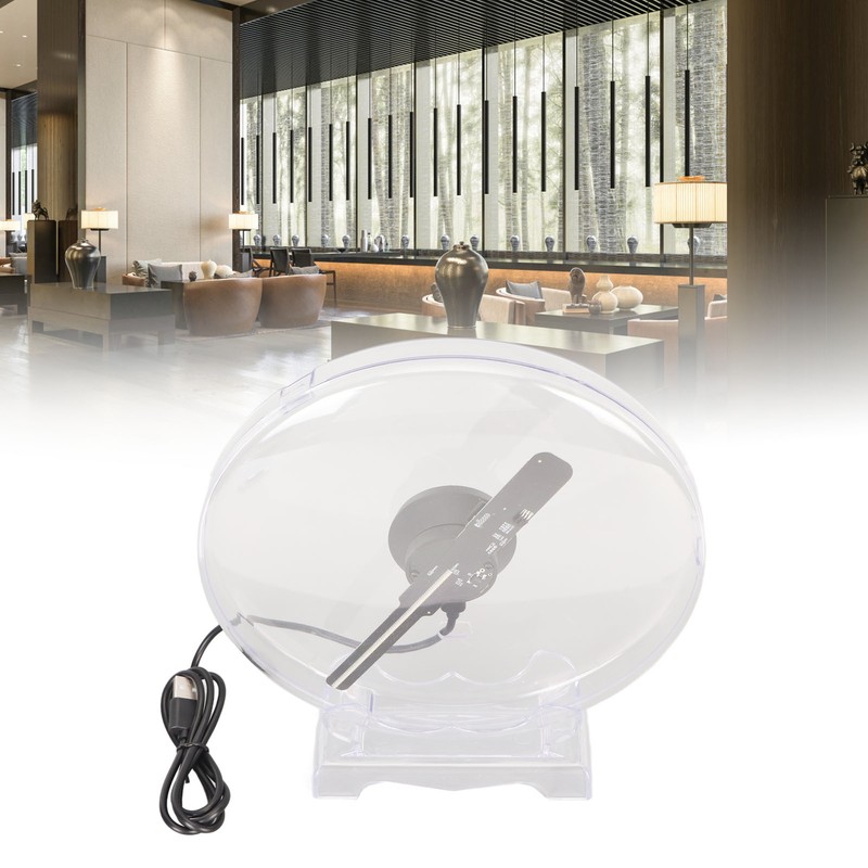 3D Hologram Fan WiFi Projector Naked Eye 3D Display 1080x160