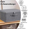 Lockable Box, Foldable Storage Box with Lid, Foldable Organiser Box,