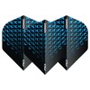 RED DRAGON Hardcore Ionic Blue Circles Dart Flights - 3