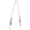 Endo Shoji Total Kitchen Goods BTVI401 Multipurpose Tongs, White, 18-0