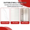 Bettinay 2 Pcs Stainless Suction Hooks for Bathroom, Heavy Duty