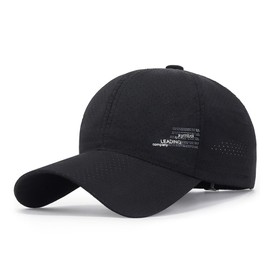G-tiamo Women's Sports, Walking, Running, Training Cap, Breathable, Lightweight, Quick Drying, UV Protection, UV Protection, Black