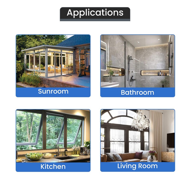 Gray Snap-In Vinyl Glazing Bead 72 in long - 20