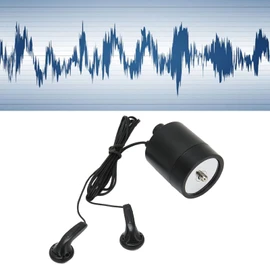 Heayzoki Micrófono a Través de la Pared, Dispositivo de Escucha de Audio con Micrófono Mejorado, Amplificador Detector de Escucha de Voz, de Amplificador a Través de la Pared