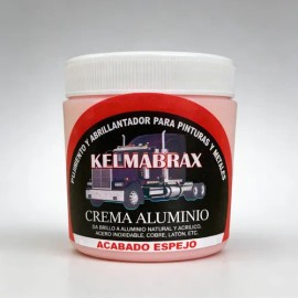 Crema Para Pulir Aluminio Acero Acrílico Cromo Cobre 400gr