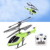 Remote Control Helicopter 2.4G Fixed Height Green Plastic Mini RC