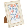 LADONNA 088324 RADONNA Picture Frame AVANTI SF07-P-WH Postcard Size White