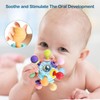 Baby Sensory Teething Toys - Montessori Teether Toys for Babies