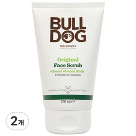 [Bulldog] Original Face Scrub (Naturally Derived Men’s Scrub Foam), 2, 125ml / [불독]오리지널 페이스스크럽 (자연유래 남성 스크럽폼), 2개, 125ml