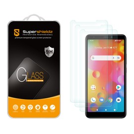 Supershieldz (3 Pack) Designed for Boost Mobile Bounce 4G Tempered Glass Screen Protector, Anti Scratch, Bubble Free