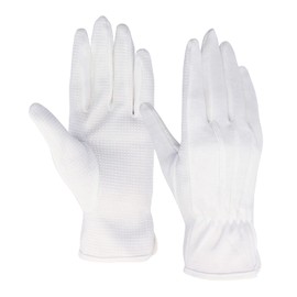 Otafuku Gloves Anti-Slip Sewing Gloves [100% Cotton, Anti-Slip: PVC, Side Opening Type, Gusseted] #526 Free