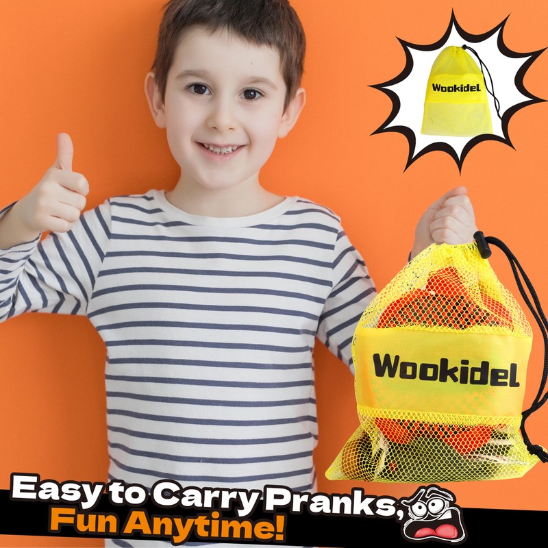 wookidel Prank kit, 25 PCS Prank Stuff, Pranks for Kids