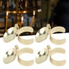 4PCS Automatic Candle Snuffer Ring Candle Wick Snuffer Stopper Stainless