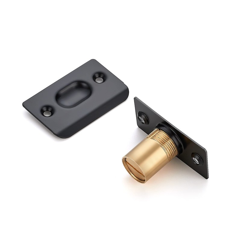 Ravinte 6 Pack Adjustable Door Ball Catch, Gold Closet Door