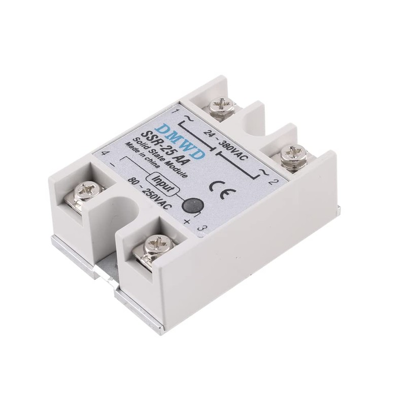 SSR-25AA Solid State Relay AC to AC (Input 80-250V AC