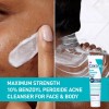Cerave Acne Control Con 10 % De Bpo Limpiador Facialespumoso