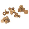Whitecap 60151-500 Teak Plugs - 3/8", Pack of 500