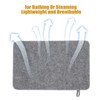 TOVINANNA 2pcs Sauna Seat Cushion Cover Heated Bath Floor Mat