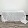 YOUR CHAIR COVERS - 90 x 156 Inch Rectangular Crushed