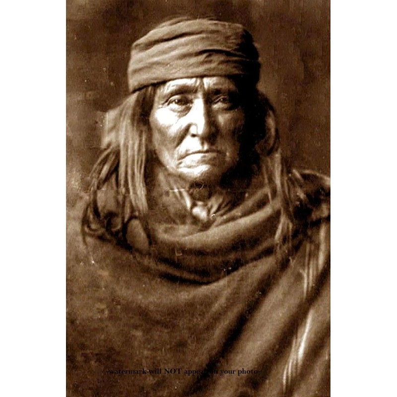 1903 Geronimo PHOTO,Apache Indian Chief Native American Leader