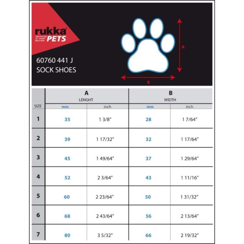 Rukka Pets Dog & Puppy Paw Wear Sock Dog Shoes,