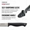 Farberware Edgekeeper 3.5-Inch Paring Knife with Self-Sharpening Blade Cover, High