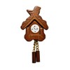 Melody Jane Dollhouse Wooden Cuckoo Clock Miniature Wall Accessories 1:12