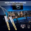CHLIANKJ 6.35mm Guitar Cable, 6.35mm Stereo Standard Plug Cable Male