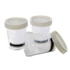25 x Urine Sample Cup Screw Cap 120 ml with