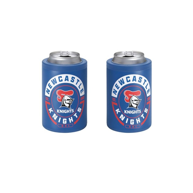 Newcastle Knights NRL Rugby League Insulated Can Cooler with Lid