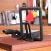 Rectangle Glass Pot Cover Thickened Standable Visible Silicone Rectangle Pan