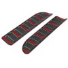 2pc Car Inner Rear Bumper Guard Protector Scuff Sill Plate
