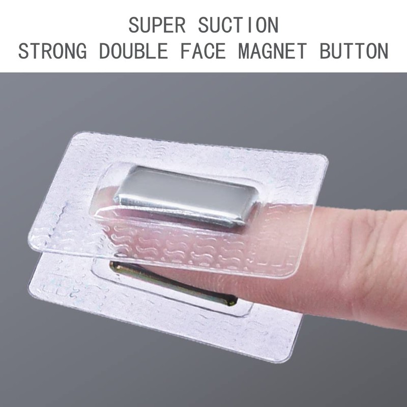 SEMINI Hidden Sew Magnetic Snap Invisible Hidden Sew in PVC