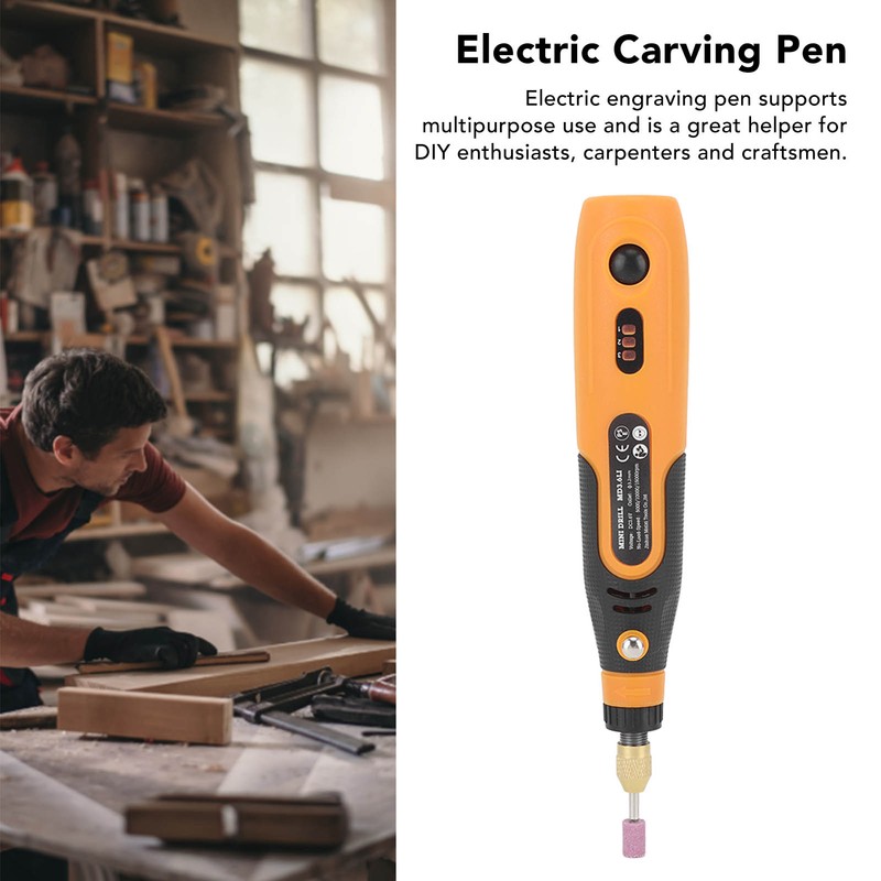 Electric Carving Pen 3.6V Multifunctional USB Mini Engraver Mini Electric