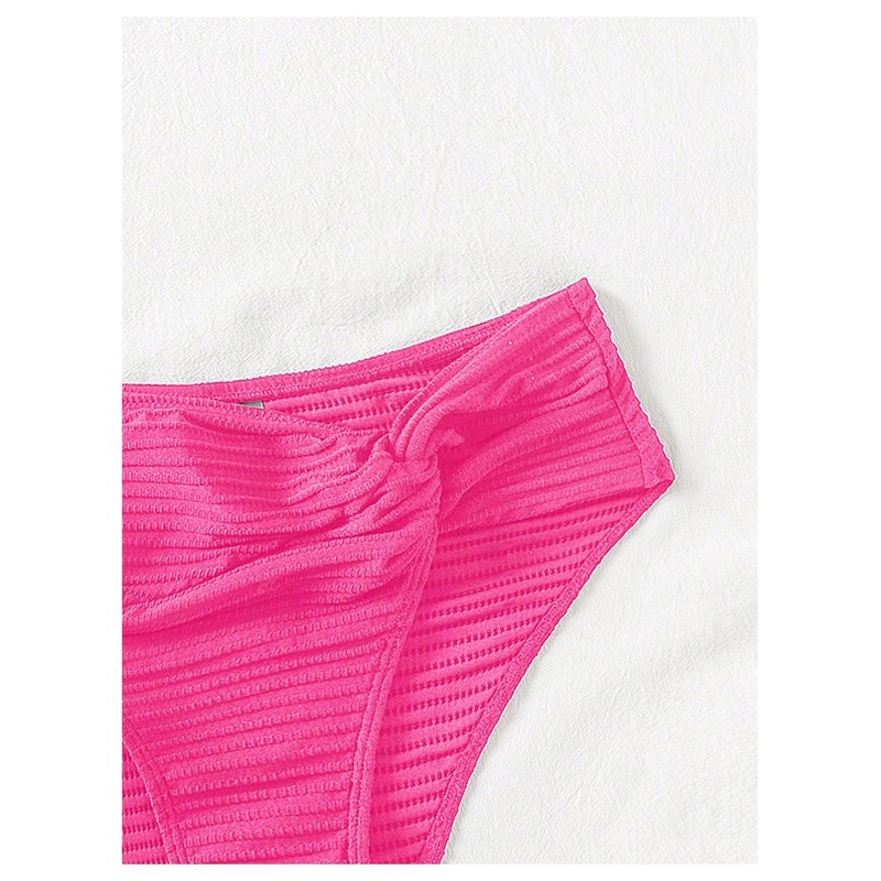 SOLY HUX - Parte inferior de bikini para mujer, Liso