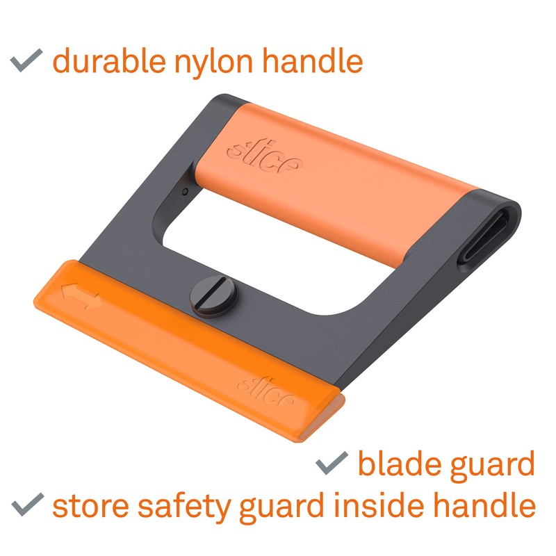 Slice 10501 Wide Scraper, Easy Clean, Ceramic Blade Lasts 11x