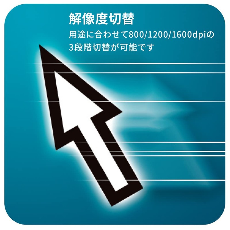 Ohm Electric PC-SMW21BS5LR-W 01-3983 OHM Silent Wireless Mouse BlueLED Large