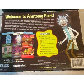 Cryptozoic Entertainment Rick and Morty Anatomy Park Game, 180 months to 1188 months