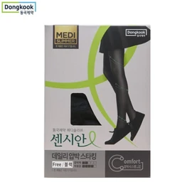 DONGKOOK PHARM Censian Compression Stocking Daily(Black,Free) 1ea