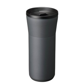 KYOCERA 17 oz Ceramic Coated Tumbler with Lid - Dark Gray